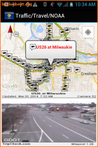 Oregon Traffic Cameras Pro screenshot