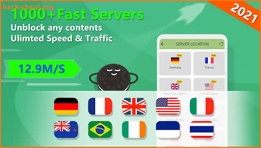 Oreo VPN Lite screenshot