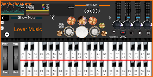 Org Piano:Real Piano Keyboard screenshot