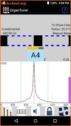 Organ Tuner screenshot