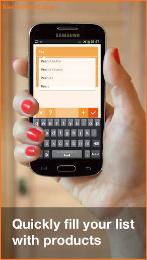 Organizy Pro Shopping List App screenshot