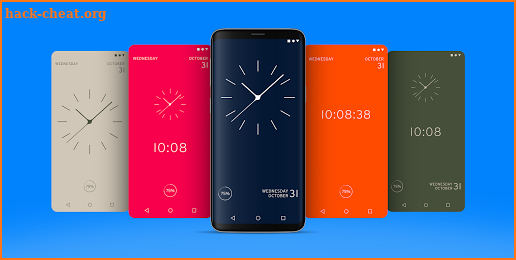 Origin Clock Wallpaper and Widget screenshot