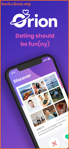 Orion - Make Dating Fun(ny) screenshot