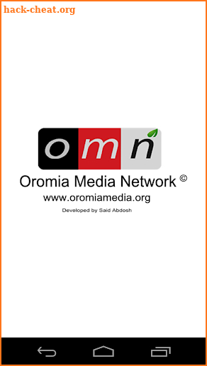 Oromia Media Network OMN screenshot