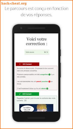 Orthographe et grammaire screenshot