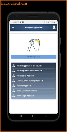 Orthopedic Approaches screenshot