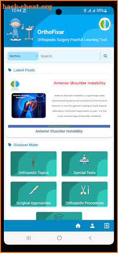 Orthopedic Surgery Learning screenshot