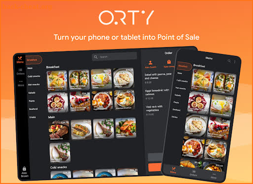 ORTY: POS System & Mobile CRM screenshot