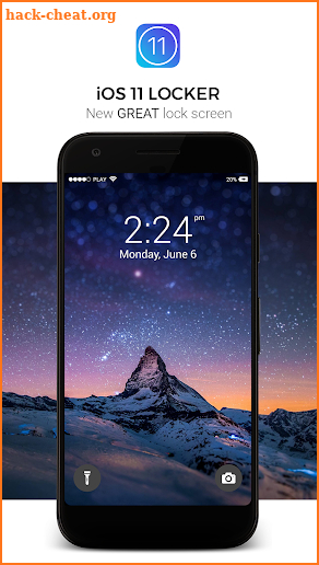 OS11 Locker - IOS Lock Screen style screenshot
