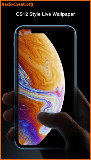 OS12 Live Wallpaper for Phone XS, Xr & X Max screenshot