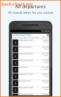 Oslo Transit: Offline Ruter departures & plans screenshot