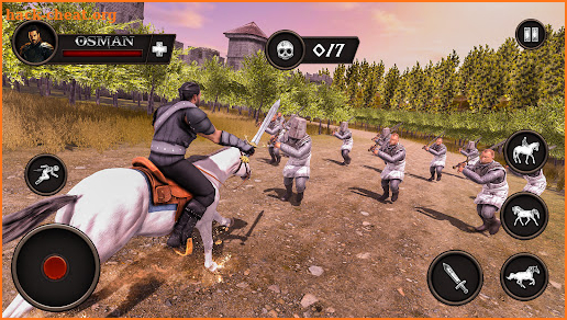 Osman Ghazi Battle Warrior: Sword Fighting Games screenshot