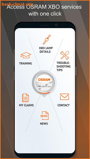 OSRAM XBO Service App screenshot