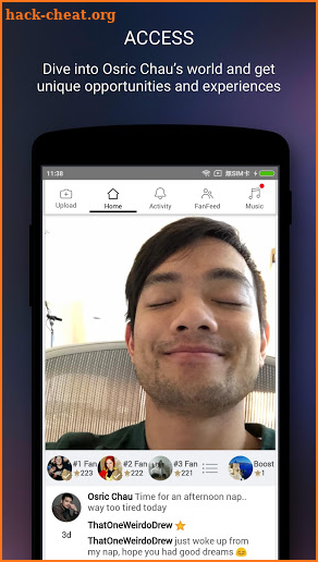 Osric Chau screenshot