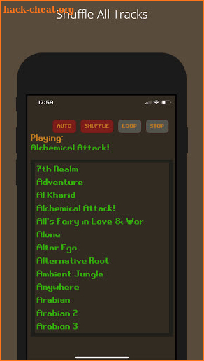 OSRS Music Player screenshot