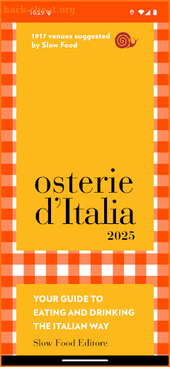 Osterie d'Italia 2025 screenshot