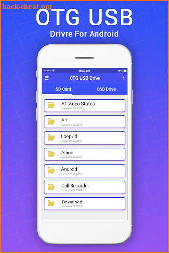OTG USB Driver for Android screenshot