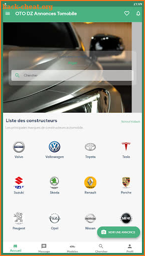 OTO DZ  vente / achat de voitures en Algérie screenshot