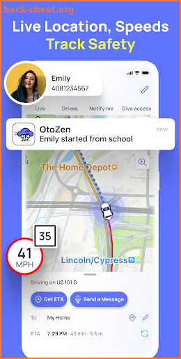 OtoZen – Drive Safe & Live GPS screenshot