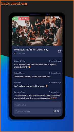 OTT mobile app by Castr screenshot