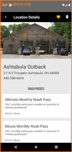 Outback Auto Wash screenshot