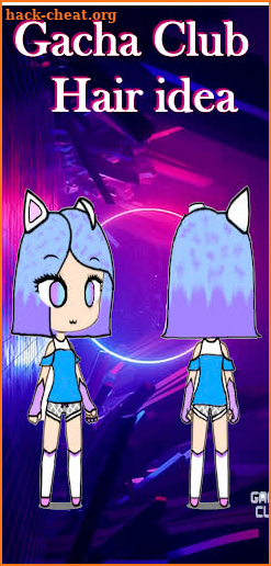 Outfit Hair Ideas  Gacha Club screenshot