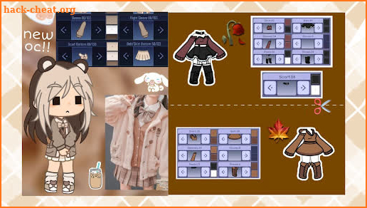 Outfit Ideas Gacha Club Life screenshot