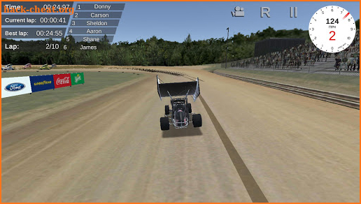 Outlaws - Sprint Car Racing 2 Online screenshot