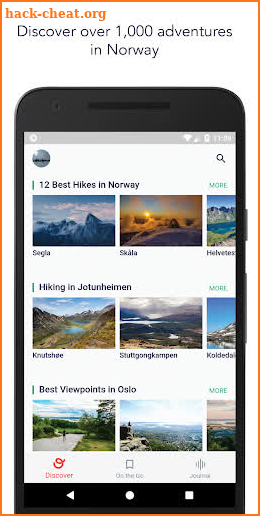 Outtt: Norway’s Best Hiking Trails screenshot