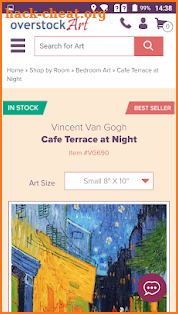 overstockArt.com screenshot