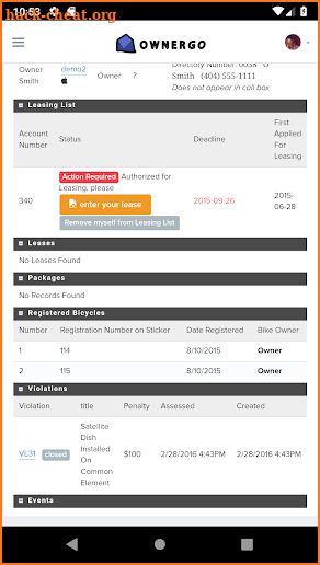OwnerGo screenshot
