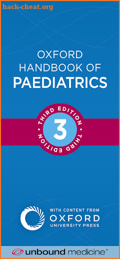 Oxford Handbook of Pediatrics screenshot