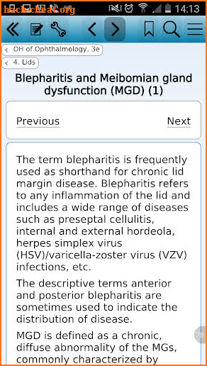 Oxford Handbook Ophthalmology screenshot