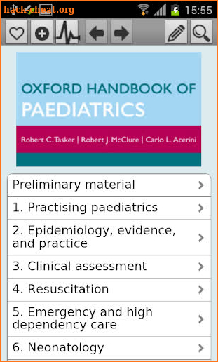 Oxford Handbook Paediatrics 2e screenshot