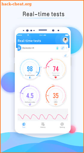 Oximeter-H screenshot