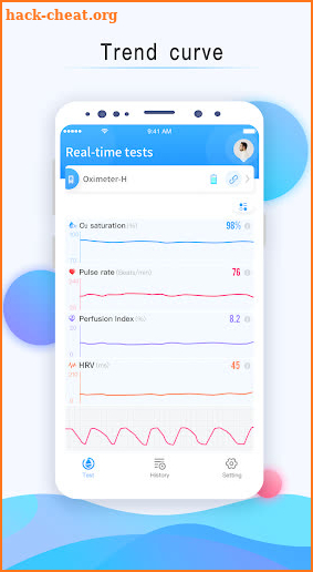 Oximeter-H screenshot