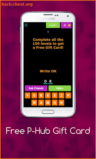 P-Hub Gift Card Generator screenshot