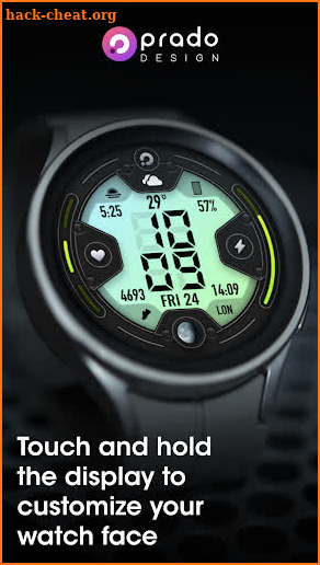 P001 Digital Watch Face screenshot