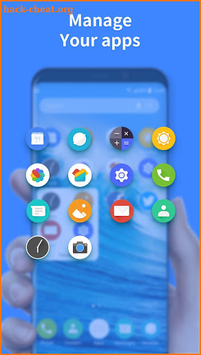 P9 theme for Android 9.0 launcher &wallpaper screenshot