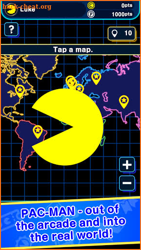 PAC-MAN GEO screenshot