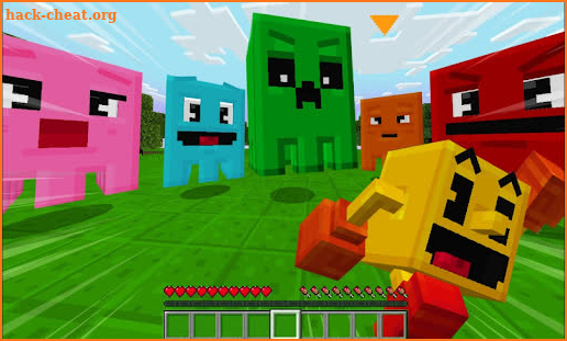 PAC-MAN in Minecraft PE screenshot