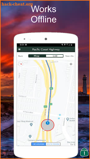 Pacific Coast Highway Route 1 screenshot