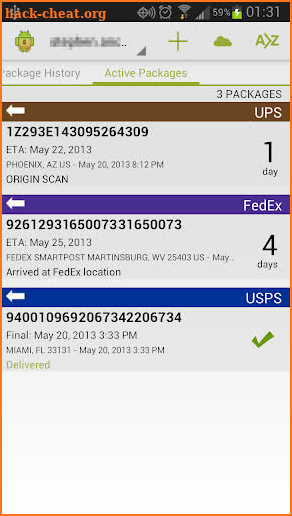 Package Buddy screenshot