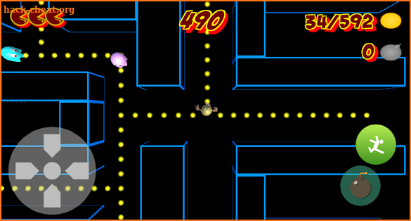 Pacman 3D screenshot