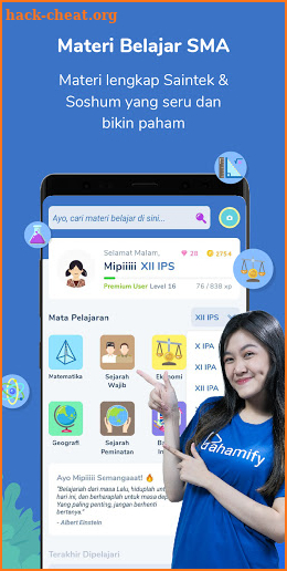 Pahamify - Teman Persiapan UTBK screenshot