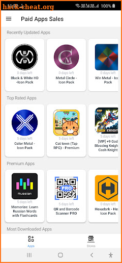 Paid Apps Sales Pro App screenshot