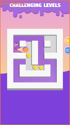 Paint Maze: Relaxing and Amazing Color Ball Puzzle screenshot