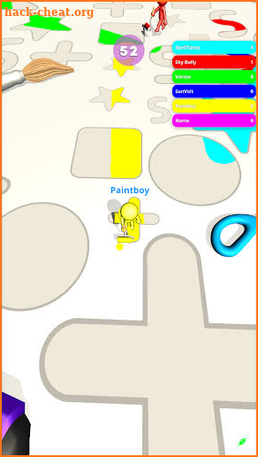 Paint Race! screenshot