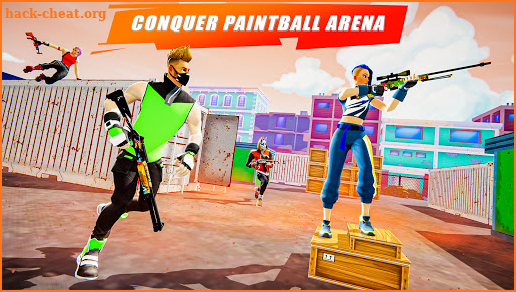 Paintball Battle Arena - PvP Shooting Games screenshot