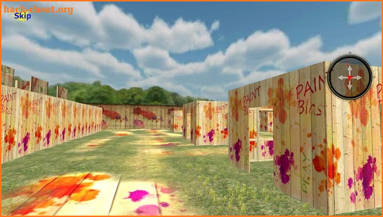 Paintball Battlefield Arena Combat Shooting screenshot